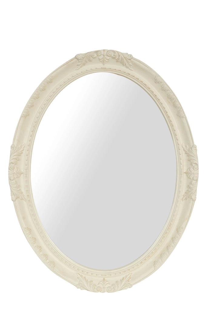 Biscottini SPECCHIERA DA PARETE IN LEGNO FINITURA BIANCA ANTICATA MADE IN ITALY Specchio