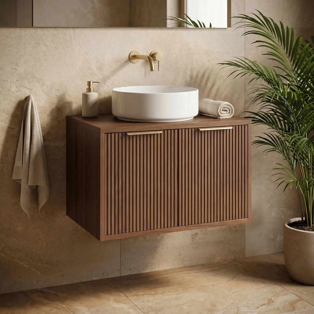 Mobile Bagno Sotto Lavabo Rea Core 60cm Brown