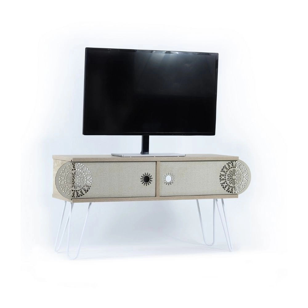 Mobile porta Tv Illia 106x30x48H MT190122 colore rovere