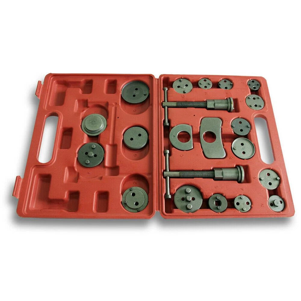 Kit di utensili per il riavvolgimento del pistone del freno 21 pezzi attrezzo per officina auto 16_0002262