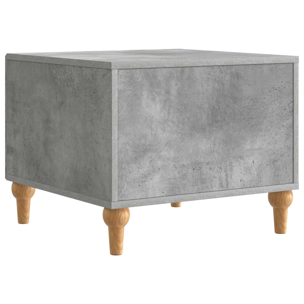 Tavolino da salotto con cassetto Grigio Cemento 49 x 50 x 40 cm 894278