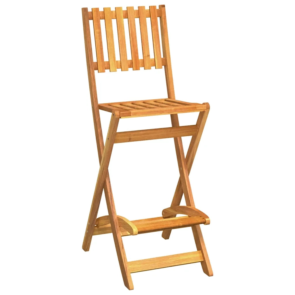 Set da Bar per Esterni 5 pz in Legno Massello di Acacia 3104962