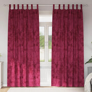 Tende in Velluto 2 pcs Rosso vino 260 x 140 cm Velluto 4107717