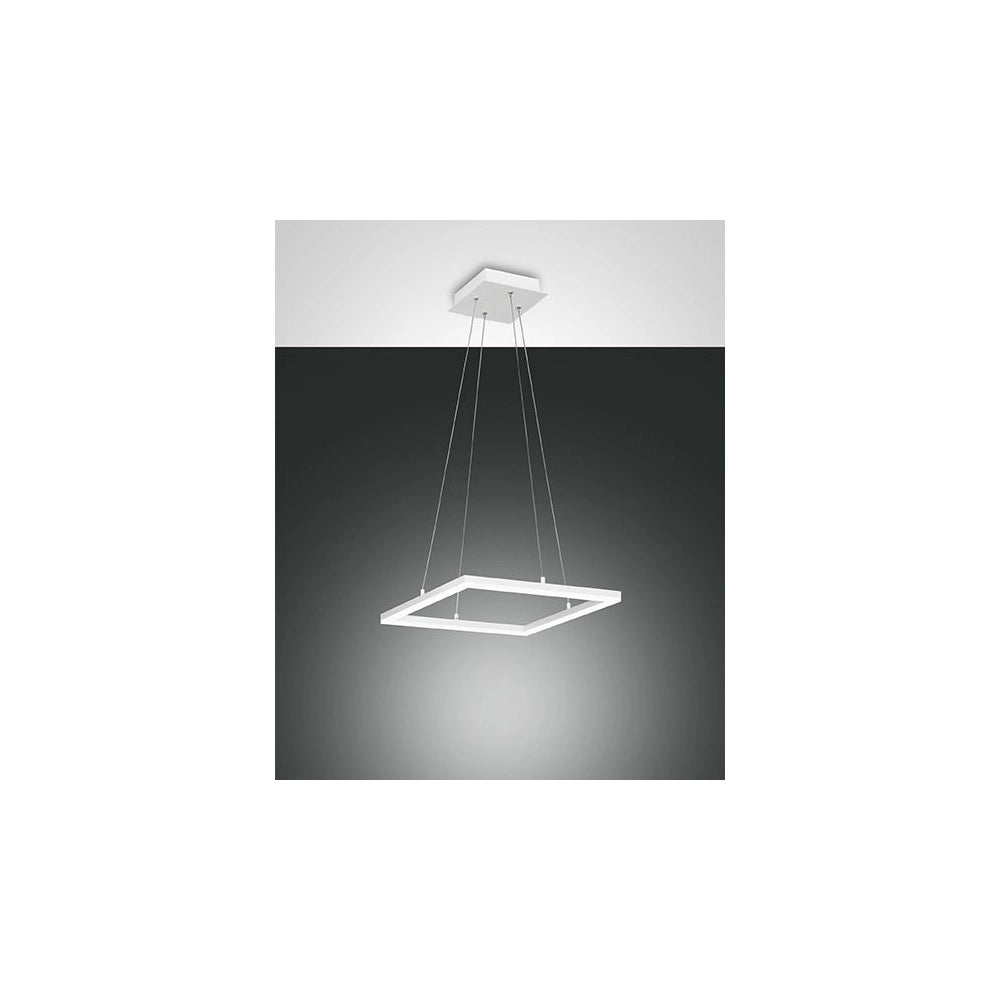 Plafoniera BARD a sospensione a led 39W Bianco 3394-40-102 Fabas Luce