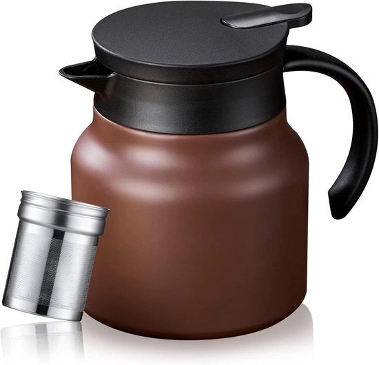 Karaffa termica con rivestimento ceramico - Isolamento a doppia parete - 28 oz