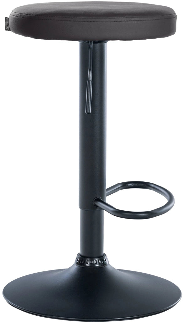 Barhocker Ponte Kunstleder schwarz