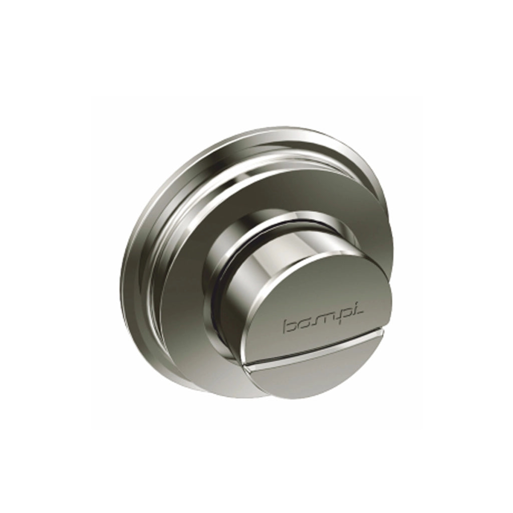 PULSANTE PNEUMATICO A DOPPIO SCARICO IN ABS PER WC AD INCASSO MODELLO PUSH DUAL CROMATO - CROMATO - DOPPIO SCARICO - PER SOSTITUZIONE  - BAM