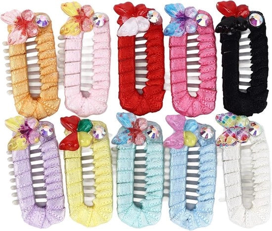 Set di 10 spille per coda per cani - Accessori esclusivi per animali domestici