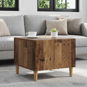 Tavolino da salotto con cassetto Legno antico 49 x 50 x 40 cm 894743