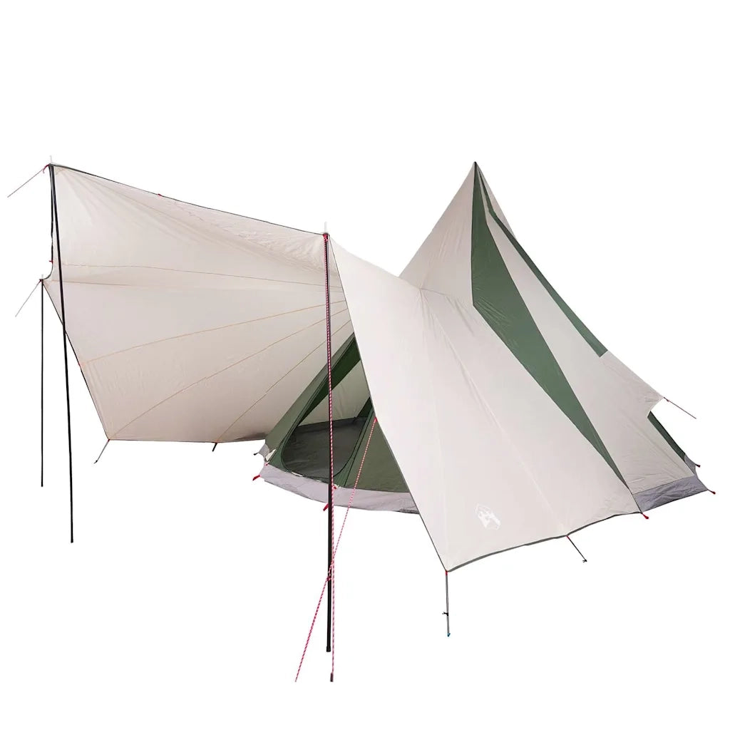 Tenda Tipi con tetto Verde 510 x 690 x 330 cm taffetà 42000984