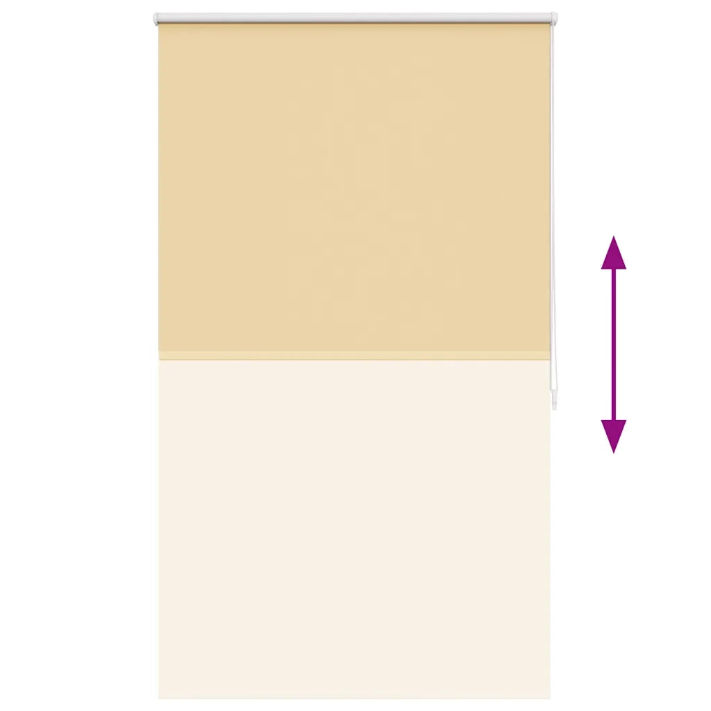 Tenda a rullo | Tenda avvolgibile oscurante 84,4x175 cm Tessuto Larghezza 80 cm beige