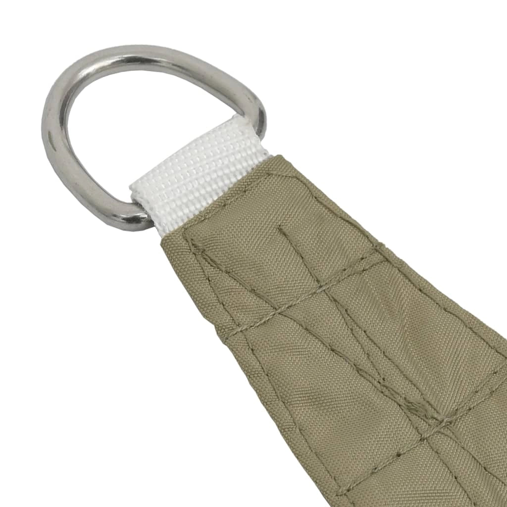 Vela ombreggiante/ombrellone rettangolare 2 x 3 m in tessuto Oxford beige 02_0009594