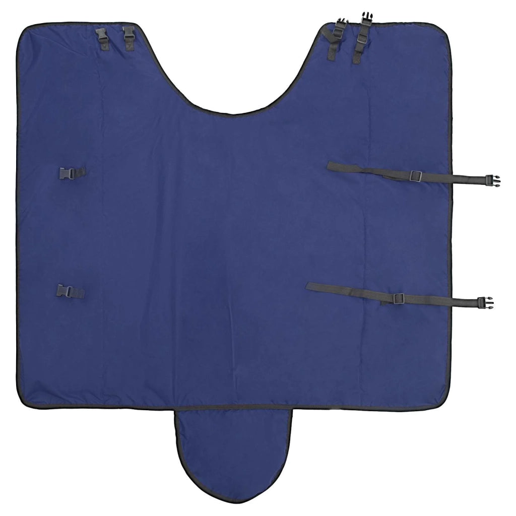 Coperta per Cavalli Verde Scuro e Nero 155 cm Poliestere CFW2774993