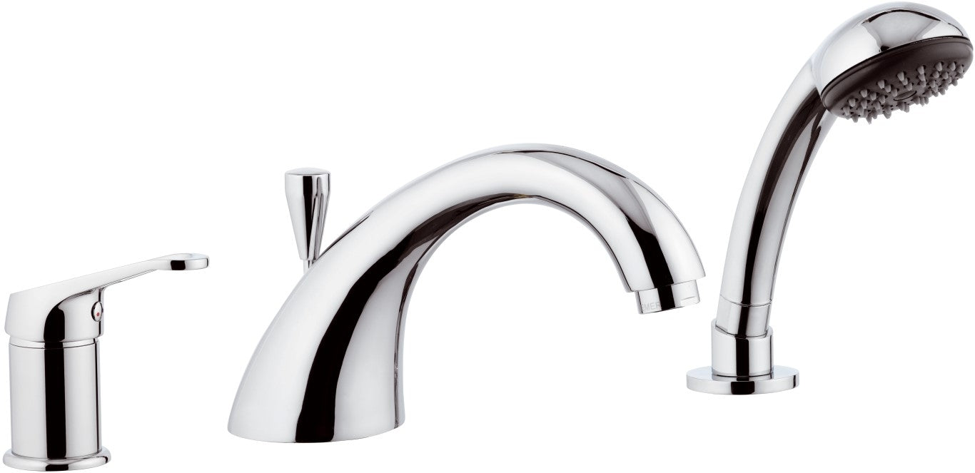 Rubinetto bordo vasca - serie remix