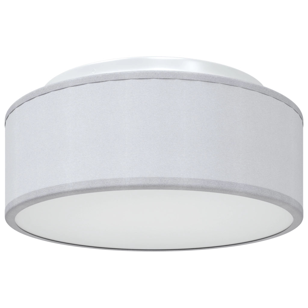 Lampade da soffitto Incasso Grigio Ã˜ 30 cm Tessuto E27