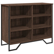 Credenza | Madia | Buffet da pranzo | Armadio da pranzo Rovere Marrone 91x35,5x74,5 cm in Legno Multistrato