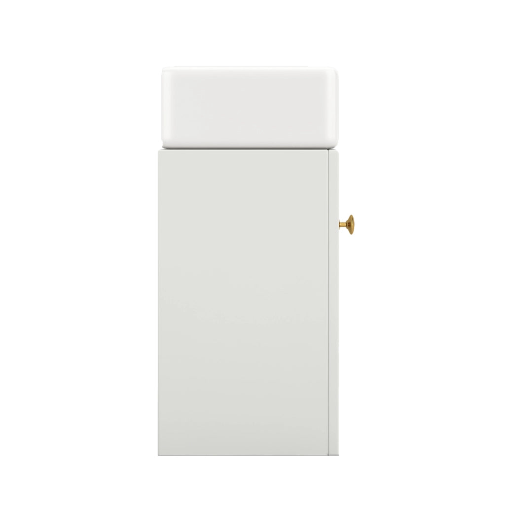 Mobile sottolavabo con 1 anta; ampio spazio contenitivo e chiusura ammortizzata; per bagno; 62 × 54 × 26 cm
