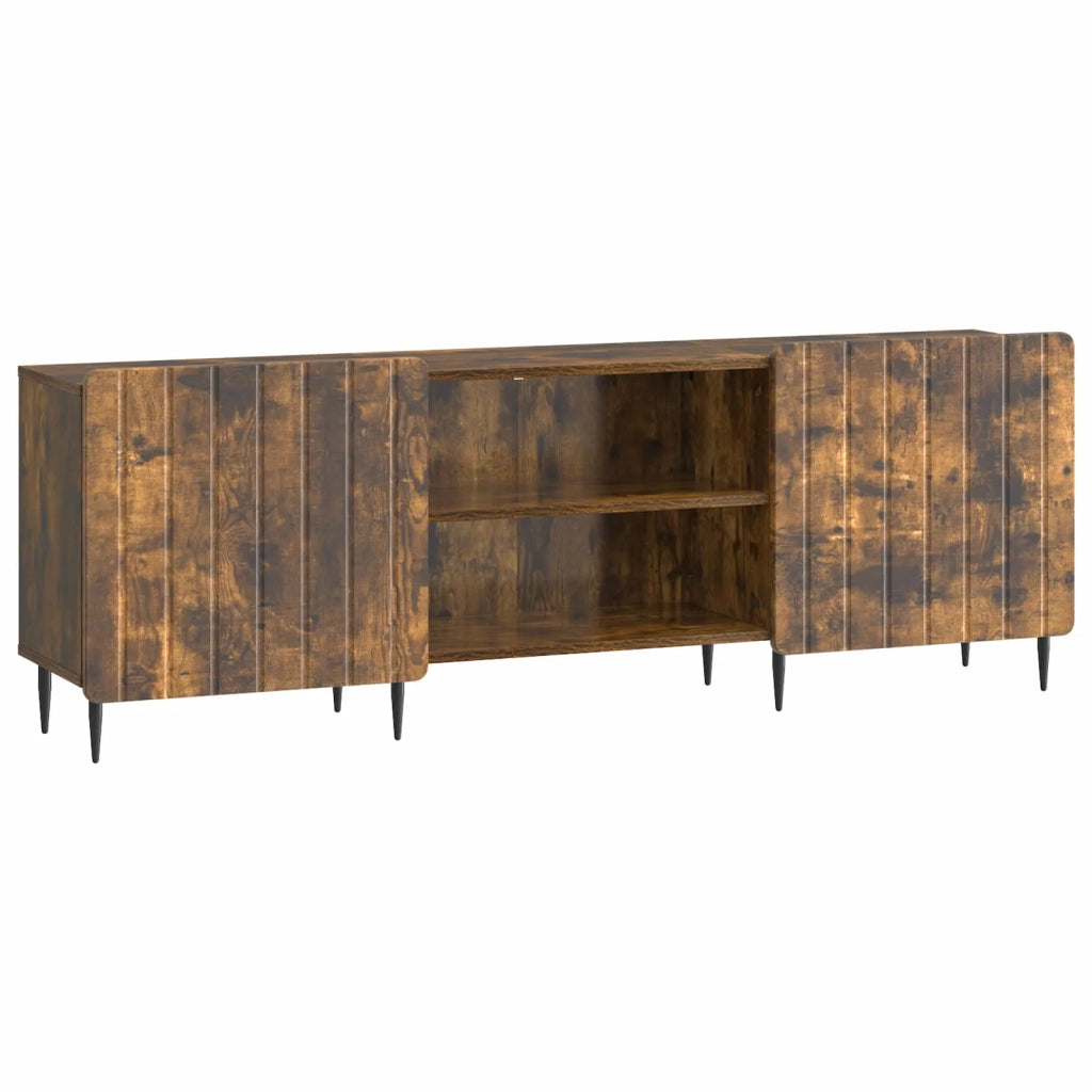 Mobile TV Rovere Fumo 150 x 31 x 52 cm Legno ingegnerizzato 894460