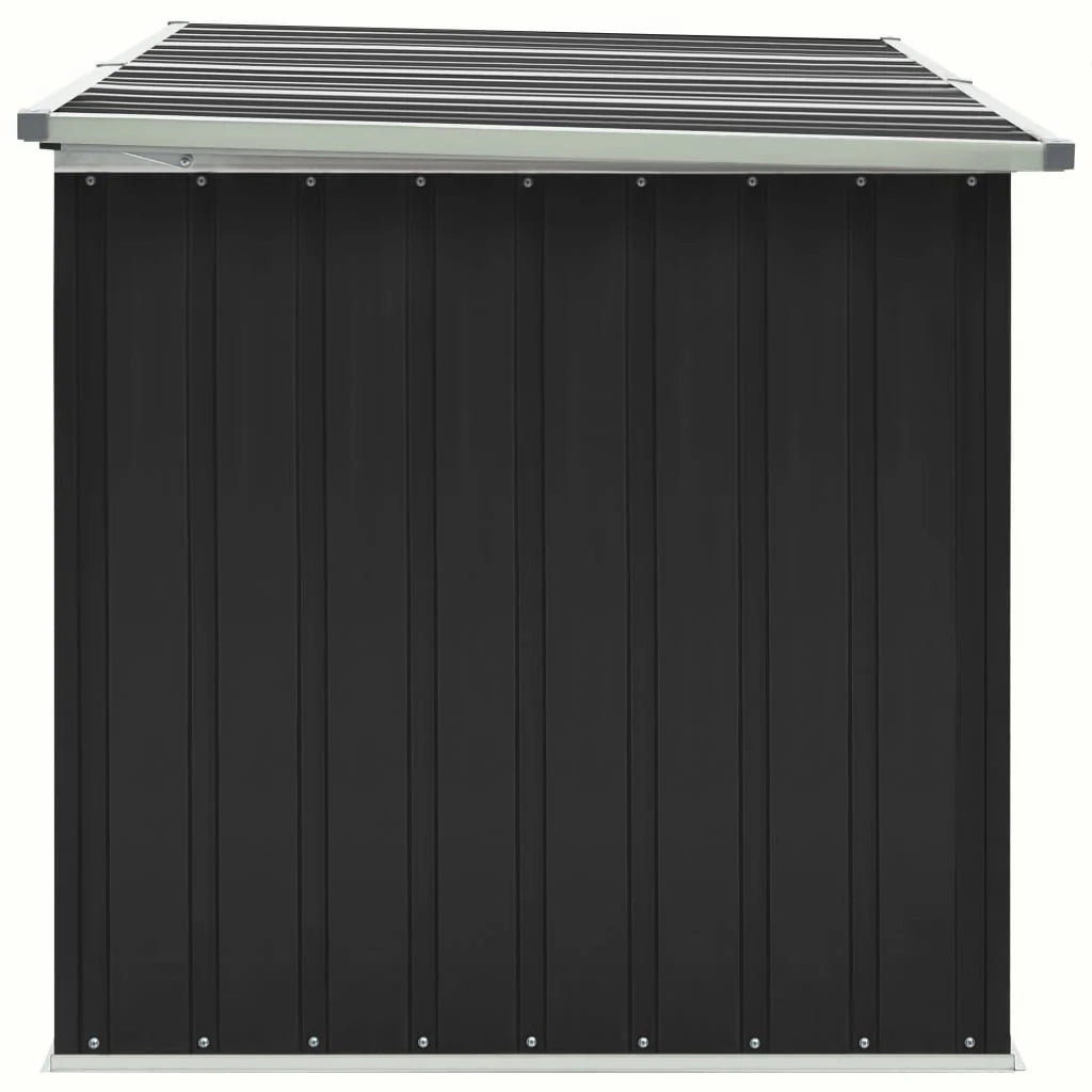 Baule portaoggetti da giardino antracite 171 x 99 x 93 cm 02_0013062