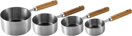 Manico in legno manometro in acciaio inossidabile set di 4 pezzi di misura colore originale

o alternativa

Manico in legno set di misura in acciaio inossidabile 4 pezzi colore originale