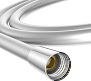 Doucheslang 2 m anti-knik PVC flexibile doucheslang 2 m con protezione contro la corrosione, anti-explosione, connessione standard 1/2 pollice, finitura cromata