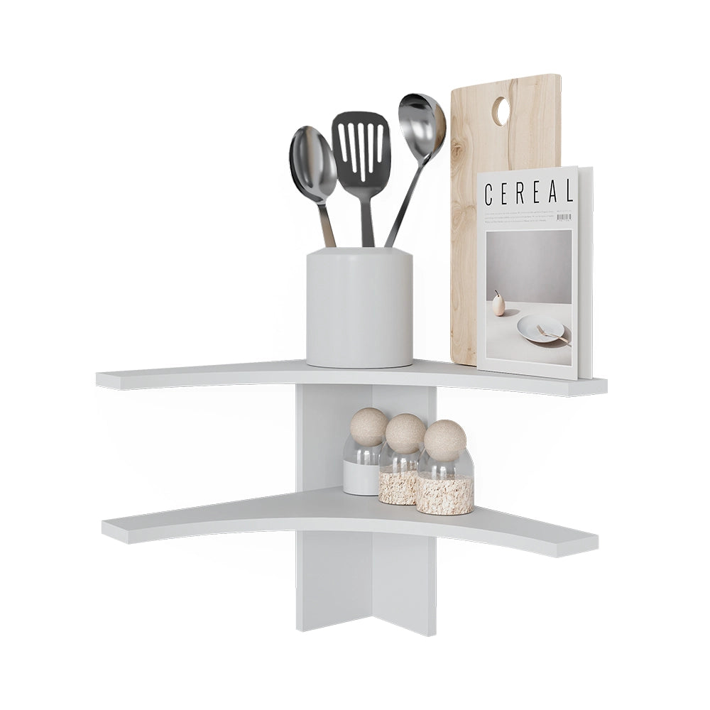 Vicco Libreria angolare da terra Bianco 43.5 x 37 cm