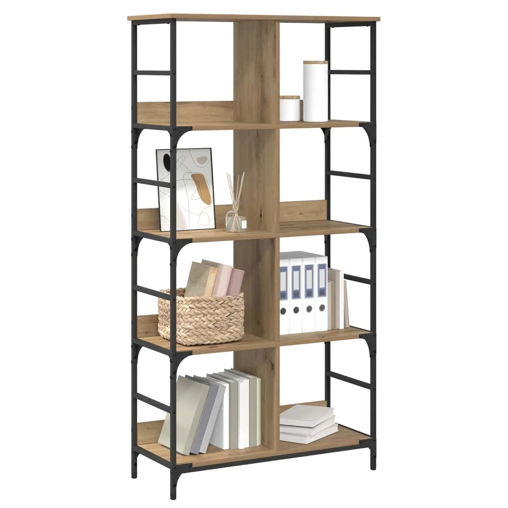 Libreria Rovere artigianale 78,5 x 33 x 153 cm metallo PB 8010893