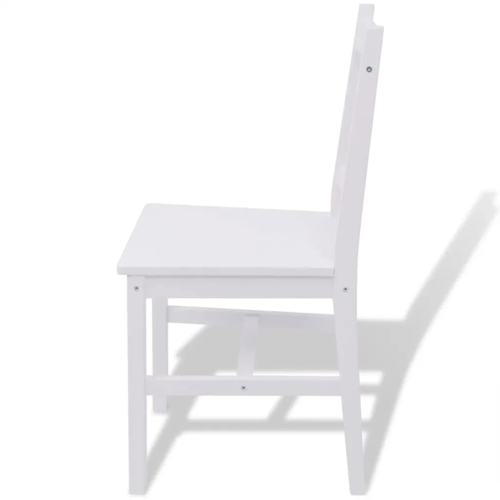 Set Tre Pezzi da Pranzo in Legno di Pino Bianco CFW1467281