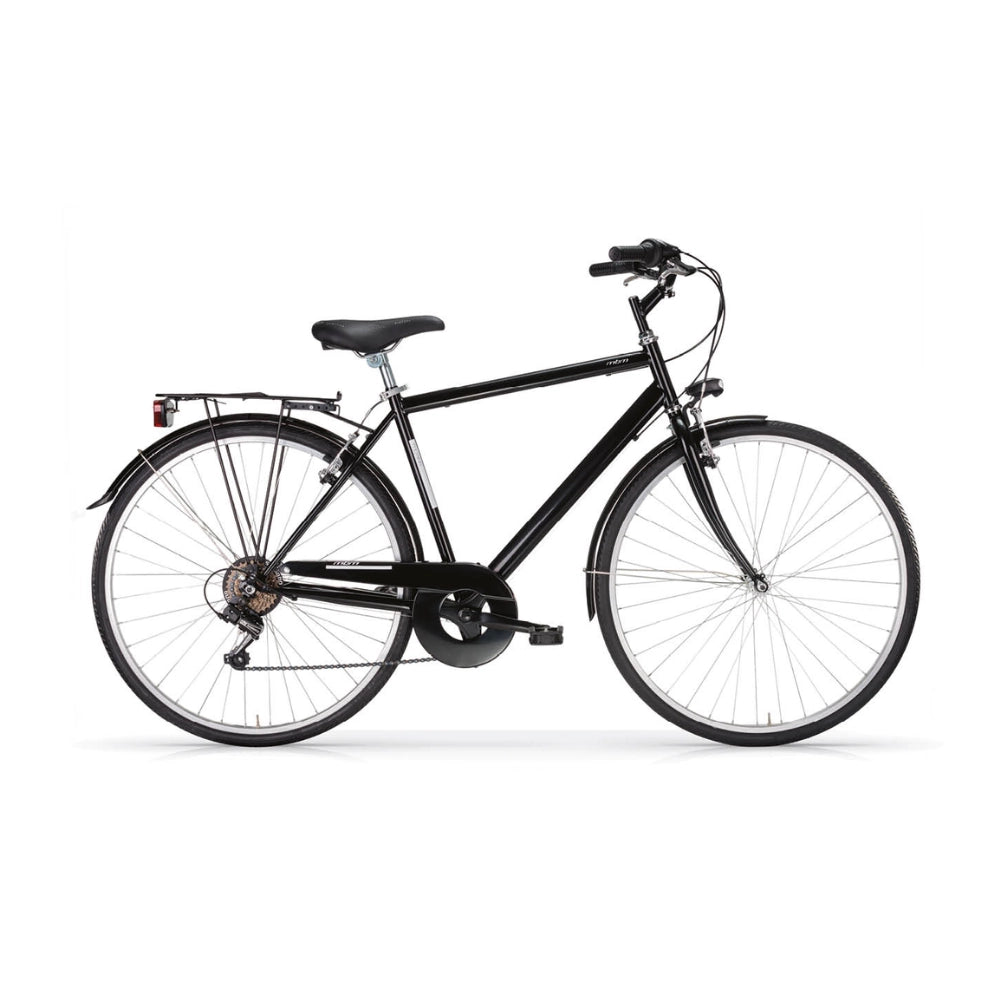 Bicicletta City Bike Trekking Uomo MBM Touring M 28" 6V-Nero(Black)