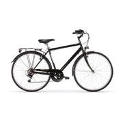Bicicletta City Bike Trekking Uomo MBM Touring M 28" 6V-Nero(Black)