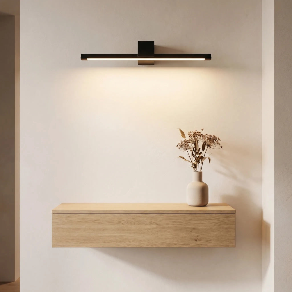 Applique Da Bagno Led Swe050-1w 60 Cm Black