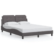 Letto matrimoniale | Letto per adulti | Giroletto senza Materasso Zadar Crema 120x200 cm in Similpelle