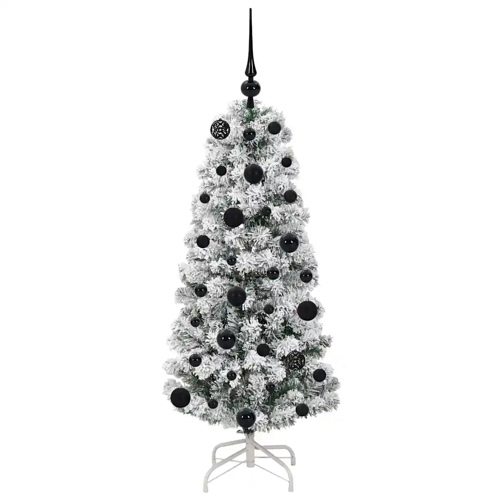 Albero di Natale | Decorazioni natalizie Artificiale con Rami Pieghevoli 120 cm