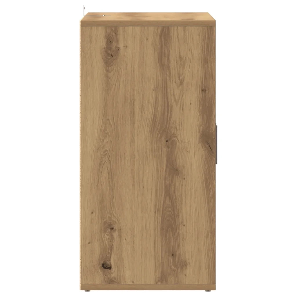 vidaXL Scarpiera Rovere Artigianale 60x35x70 cm in Legno Multistrato