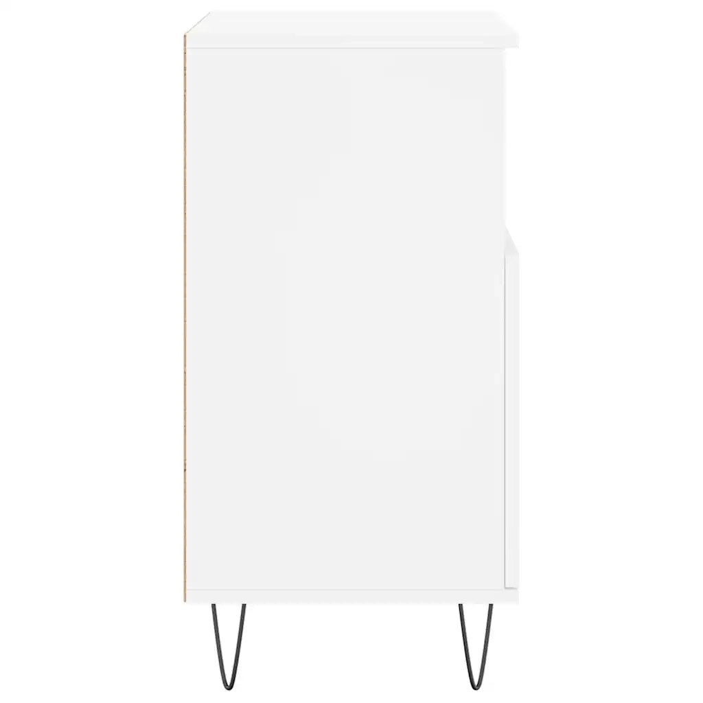 Credenza Bianca 60x35x70 cm in Legno Multistrato 831188
