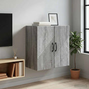 Mobiletto a muro Sonoma grigio 59 x 31 x 60 cm 898581