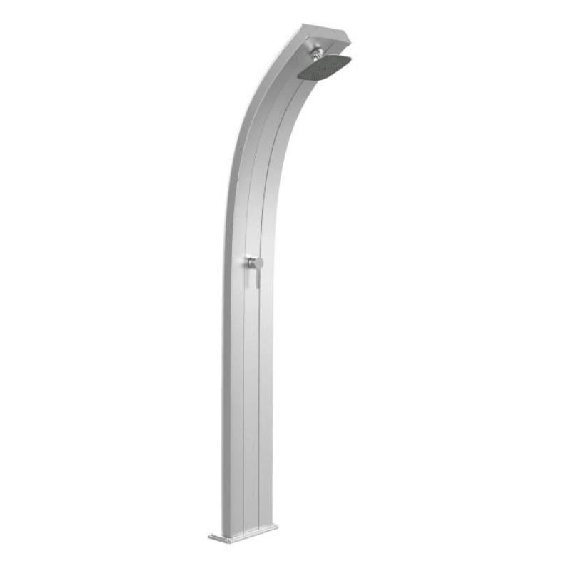 Doccia Solare Dada 40 Litri In Alluminio Con Miscelatore Colore Inox Paint Cv-D300/9007