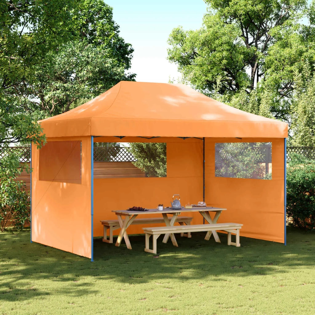 Tenda Party Arancione 279 x 410 x 315 cm Tessuto Oxford