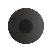 Solaris Applique da Parete Nera con Paralume Antracite 12W 3000K CRI90 IP20 - Rossini Group, Illuminazione LED di Design per Interni