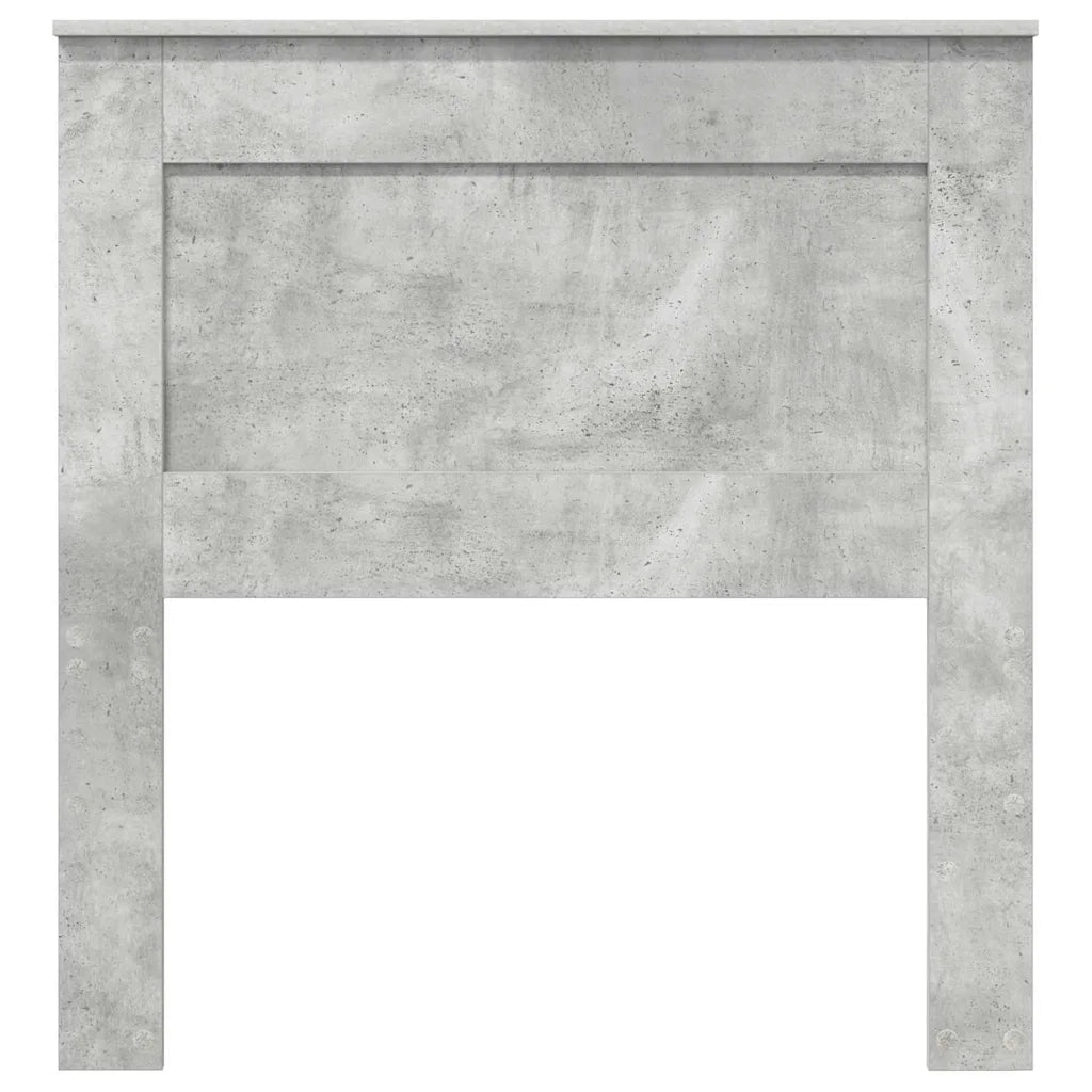 Testiera-Testata-Testiera Decorativa Grigio cemento 75 cm Legno multistrato 632588