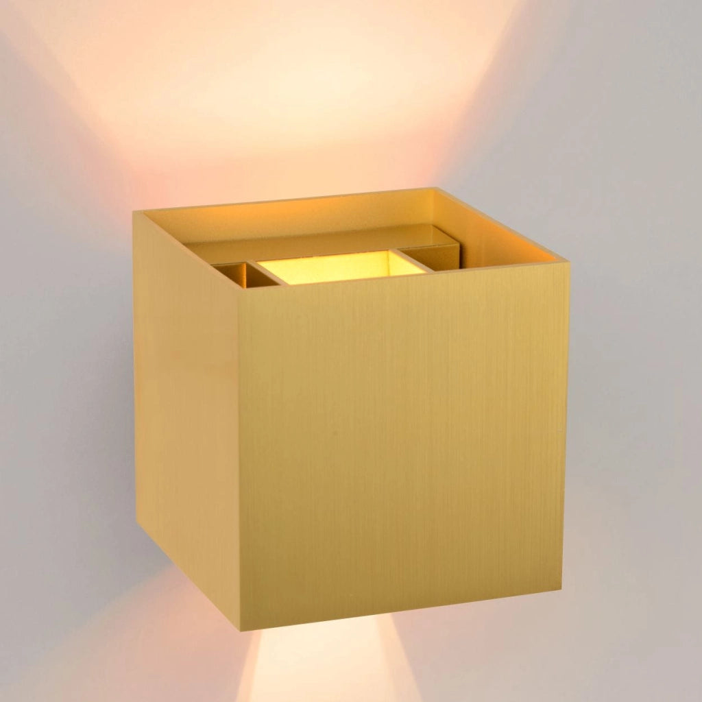 Applique LED Lucide XIO ottone G9 3,5W 2700K 9,7cm IP20