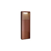 BRAD Bollard da Esterno - Paletto LED 7W 49° 3000K IP65 in Alluminio Verniciato Corten Altezza 35cm - Rossini Group