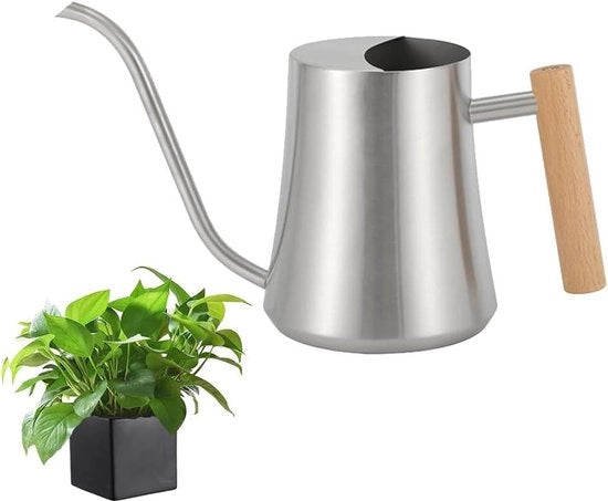 Giocatore per piante indoor da 800 ml in acciaio inossidabile.