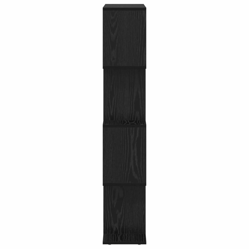 Armadio per Libri Rovere Nero 70 x 24 x 129 cm 879670