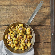 Padella per biscotti - acciaio massiccio - 1 pezzo - diametro 18 cm - acciaio inossidabile