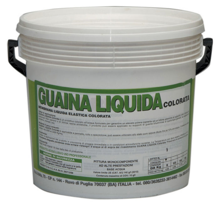 guaina liquida resinosa bianca kg.20 cod:ferx.47837