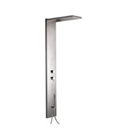 Pannello doccia a parete in acciaio inox