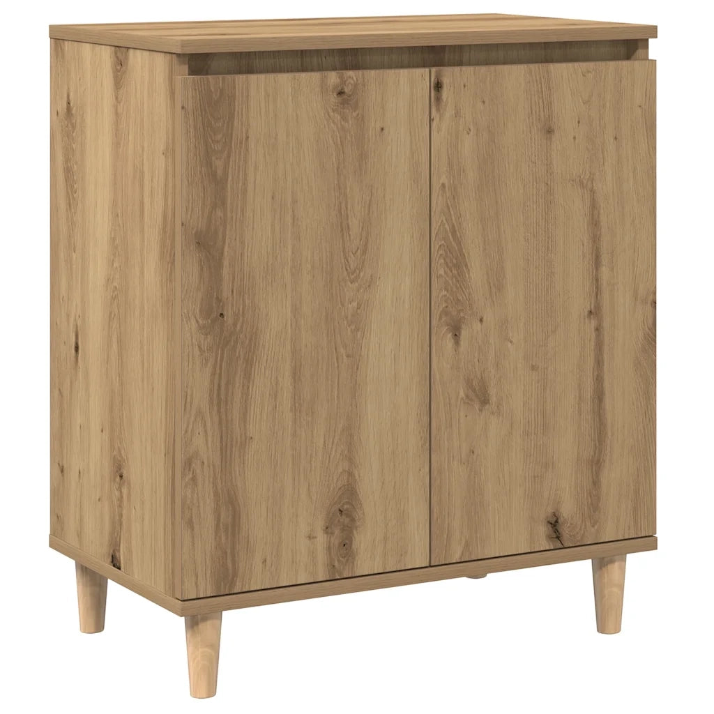 Credenza Rovere Artigianale 60x35x70 cm in Legno Multistrato 856477