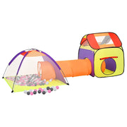 Tenda da Gioco Bambini 250 Palline Multicolore 338x123x111 cm 3107732