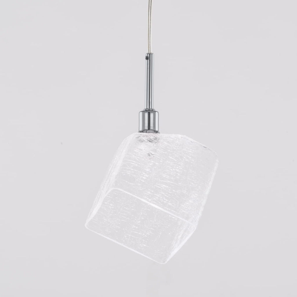 Lampada a sospensione Italux Zen cromo Ø12cm G9 28W